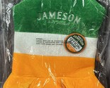 Jameson Irish Whisky Green Orange White Novelty Hat w/ Pin - New - $19.34