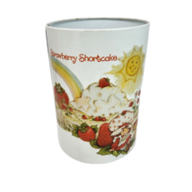 VINTAGE STRAWBERRY SHORTCAKE CHEINCO METAL COOKIE CANISTER TIN CONTAINER - $12.35