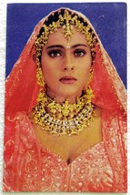 Bollywood Beautiful Actor Kajol Devgan Rare Original Post card Postcard ... - £14.08 GBP