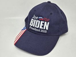 Joe Biden President 2020 Baseball Cap Men's Adjustable Navy Blue Flag Hat - $8.90
