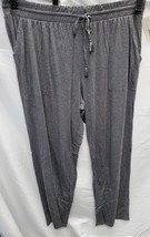 Women's Plus Size Beautifully Soft Pajama Pants - Stars Above Heather Gray 1X image 2