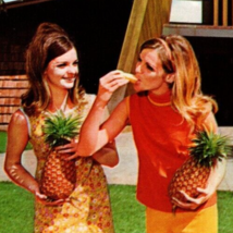 Sexy Pineapple Ladies Dole Plantation Honolulu HI UNP Chrome Postcard V2 - £3.52 GBP