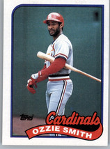 1989 Topps 230 Ozzie Smith  St. Louis Cardinals - £15.71 GBP