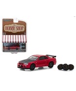 2002 Nissan Skyline GT-R (R34) with Spare Tires 1:64 Scale - Greenlight ... - $16.08