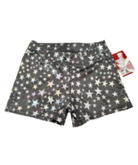 Capezio Silver Star Side Horse Shorts, Girls XL, New With Tags - $180.37 MXN