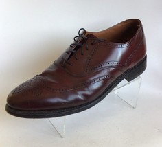BOSTONIAN CLASSICS Wingtip Leather Oxford Dress Shoes, Maroon (Size 11 D) - $24.95