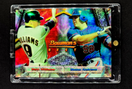 1994 Bowman&#39;s Best Refractor #93 Matt Williams / Shane Andrews RC Rookie Giants - £3.33 GBP