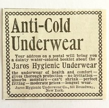 Anti Cold Underwear 1894 Advertisement Victorian Quack Medicine 2 ADBN1hh - $369.57 MXN