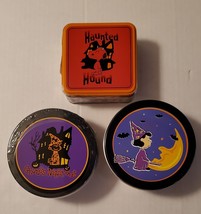 Vintage Peanuts Snoopy small candy HALLOWEEN tins - lot of 3 (2 still sealed) - £15.17 GBP