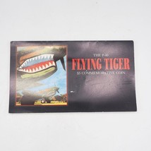1991 Republic of Marshall Islands P-40 Flying Tiger Commemorative Coin - $35.60