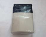 Ralph Lauren 624 Solid Sateen Vintage Silver King flat Sheet $185 - $85.39