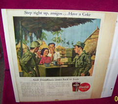 coca-cola/ vintage adds [1945] - £12.38 GBP