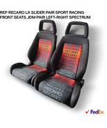RECARO LX SLIDER PAIR SPORT RACING FRONT SEATS JDM PAIR LEFT-RIGHT SPECTRUM - £1,362.20 GBP