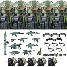 RUSSIAN-A-5PCS Military Army Figures Building Block US 101st Airborne Division - £15.69 GBP