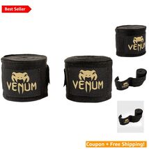 Kontact 180-Inch Boxing Hand Wraps - Black/Gold - Ultimate Protection &amp; ... - $33.61