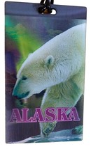 Alaska Polar Bear 3D Luggage Bag Tag - $7.00
