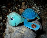 Plush Turtle Hatchling Little Brownie Bakers Originals 12&quot; From Egg to T... - $9.85