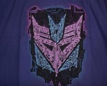 TeeFury Transformers LARGE &quot;Decept-Iconic&quot; Decepticon Tribute Shirt PURPLE - $14.00