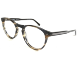 Lacoste Eyeglasses Frames L2601ND 210 Brown Gray Round Full Rim 50-20-145 - $51.21