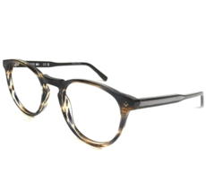 Lacoste Eyeglasses Frames L2601ND 210 Brown Gray Round Full Rim 50-20-145 - £40.81 GBP