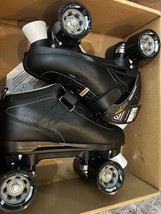 Roller Derby STR Seven Quad Roller Black Speed Skates W/ Box Men’s Size 8 - $1,016.19 MXN