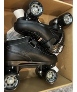 Roller Derby STR Seven Quad Roller Black Speed Skates W/ Box Men’s Size 8 - €46,53 EUR