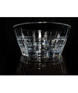 Faberge Metropolitan Clear Crystal Bowl 9&quot; - $495.00