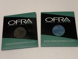 Ofra Godet Pan Eyeshadow Refill In Blue Jeans + Eyeshadow Exquisite (Black) - £9.38 GBP