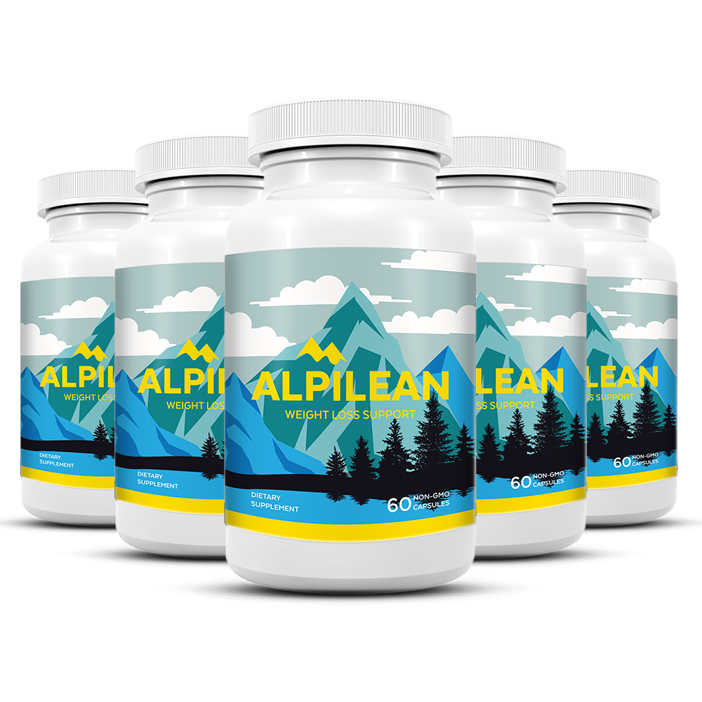 Primary image for 5 PACK 300 Caps Alpilean Keto and Weight Loss Support Fat burner 60 Capsules