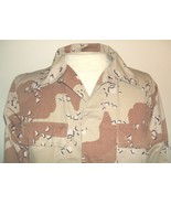 US Army, Marines &amp; USAF 6-color desert BDU  uniform coat Lg X-Sht unique... - $61.44 CAD