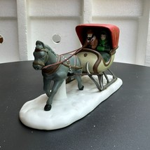 Dept 56 One Horse Open Sleigh - Heritage Village Accessory from 1988 - £23.74 GBP