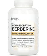 Berberine Phytosome: 10X Absorption | Metabolic Support | Ceylon Cinnamon + Gree - $57.51