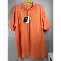 Callaway Men&#39;s Orange GM Chevy Embroidered Emblem Polo Shirt Size XL NWT - $650.93 MXN