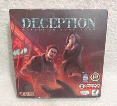 Grey Fox Games Deception Murder in Hong Kong Board Game  - $49.50