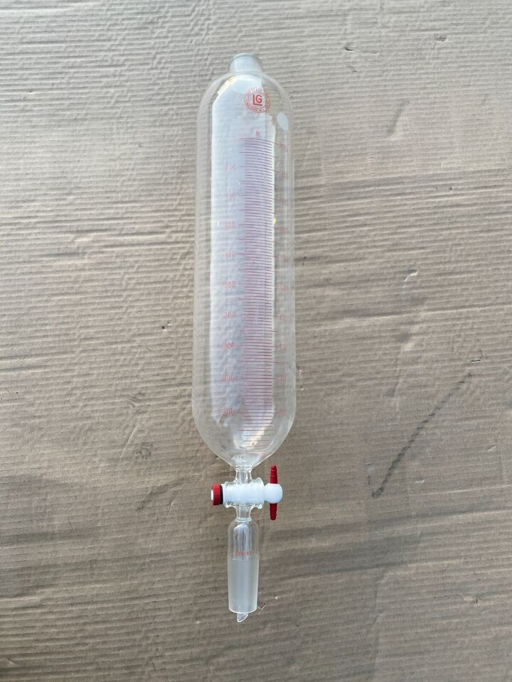 LG 29/42 Lab Glass Pyrex Measuring Flask Stopcock Glassware Filter Tube ... - $105.26