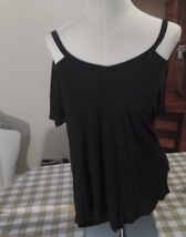 Aeropostale Black Halter Top, Medium Size, Women&#39;s Summer Clothing, Trendy Style - £5.51 GBP