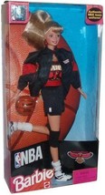 Barbie 1998 Mattel Barbie NBA Atlanta Hawks Basketball 12&quot; Doll NEW IN BOX - £62.52 GBP