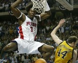 BEN WALLACE 8X10 PHOTO DETROIT PISTONS BASKETBALL PICTURE NBA - $4.94