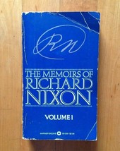 The Memoirs Of Richard Nixon Volume 1  Paperback Warner 1978 - £15.00 GBP
