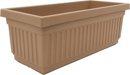 The Hc Companies 30 Inch Venetian Rectangular Window Planter Box -, Sandstone - £29.88 GBP