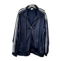 Victory Outfitters Tricot Tracksuit 2XL Navy Blue Side Stripes Drawstrin... - $42.13