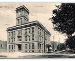 City Hall Building Rockford Illinois IL DB Postcard Y6 - $4.90