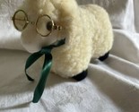 Rare Plush Robin Rive RR Artist made lamb sheep plush crier VGC w crier ... - $19.31