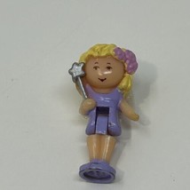 Vtg Bluebird Polly Pocket 1993 Secret Rose Fairy Ring Fun Jewelry Figure Only - £20.32 GBP