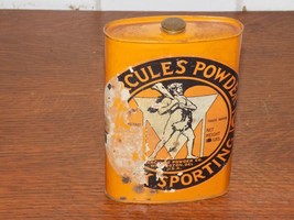 Vintage Hercules Black Sporting Powder Empty Tin - $138.60