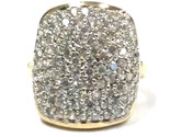 Men&#39;s Cluster ring 10kt Yellow Gold 358002 - $299.00