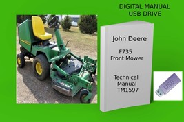 John Deere F735 Front Mower Technical Manual See Description - £18.91 GBP