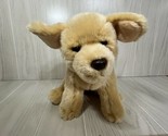 Toys R Us 2012 plush yellow lab Labrador golden retriever puppy dog firm... - $8.90