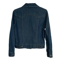 Gap Womens Jacket Size Small Blue Denim Long Sleeve Button up Pockets  - $33.69