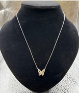 Silver Plated Polished 9&quot; Adjustable Chain with Cubic Zirconia Pendant - €10,31 EUR
